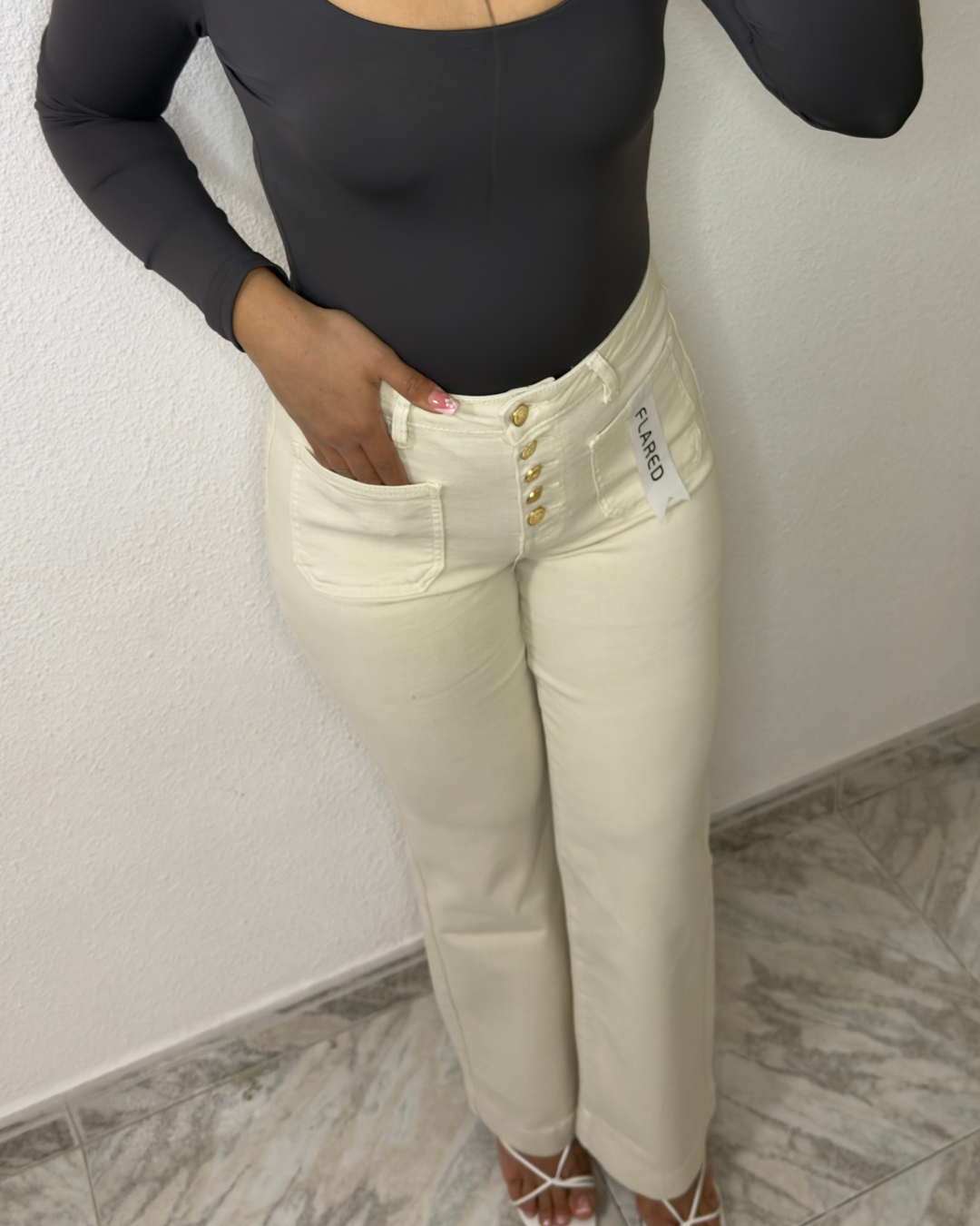 Vaquero Olivia Beige