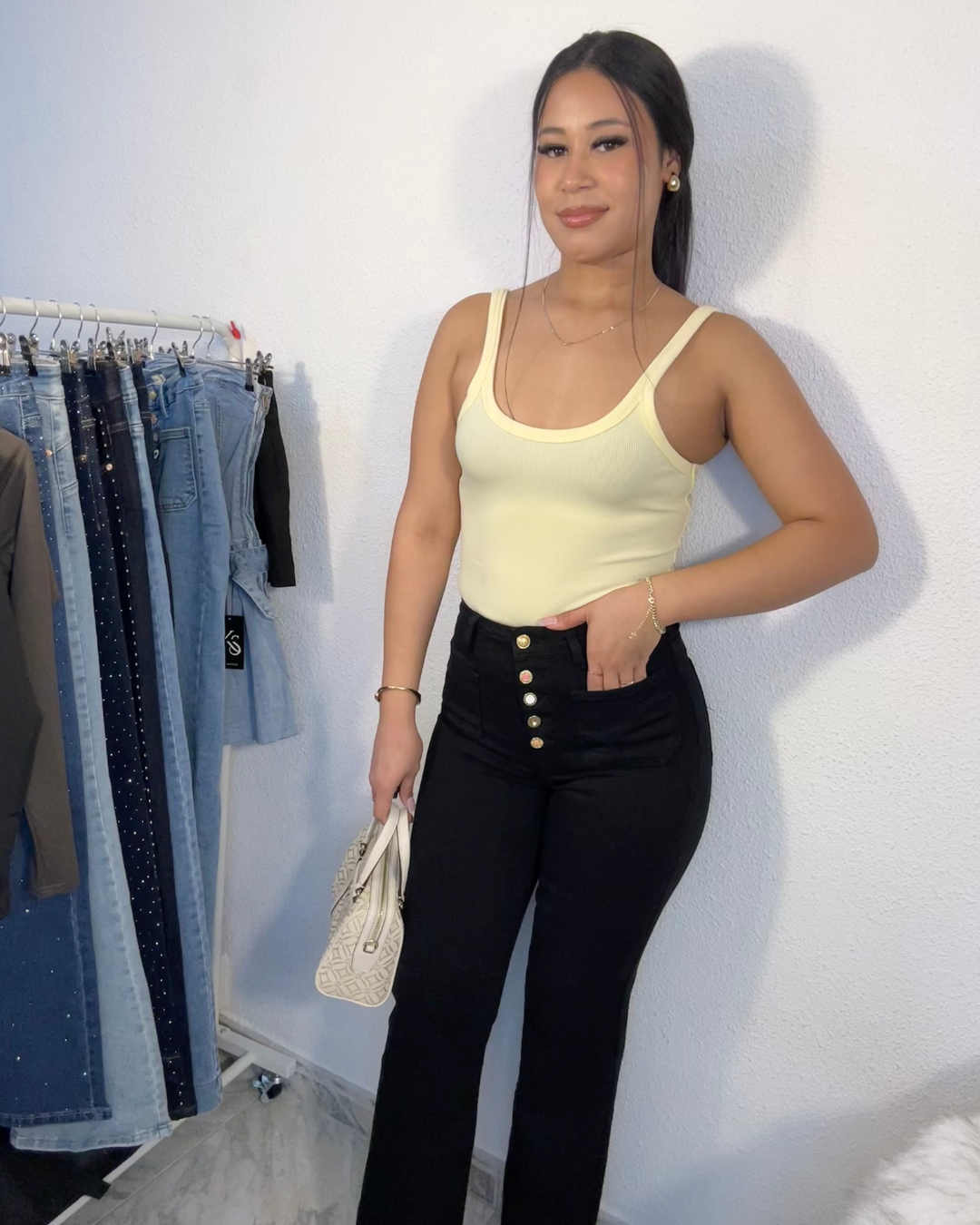 Vaquero Olivia negro