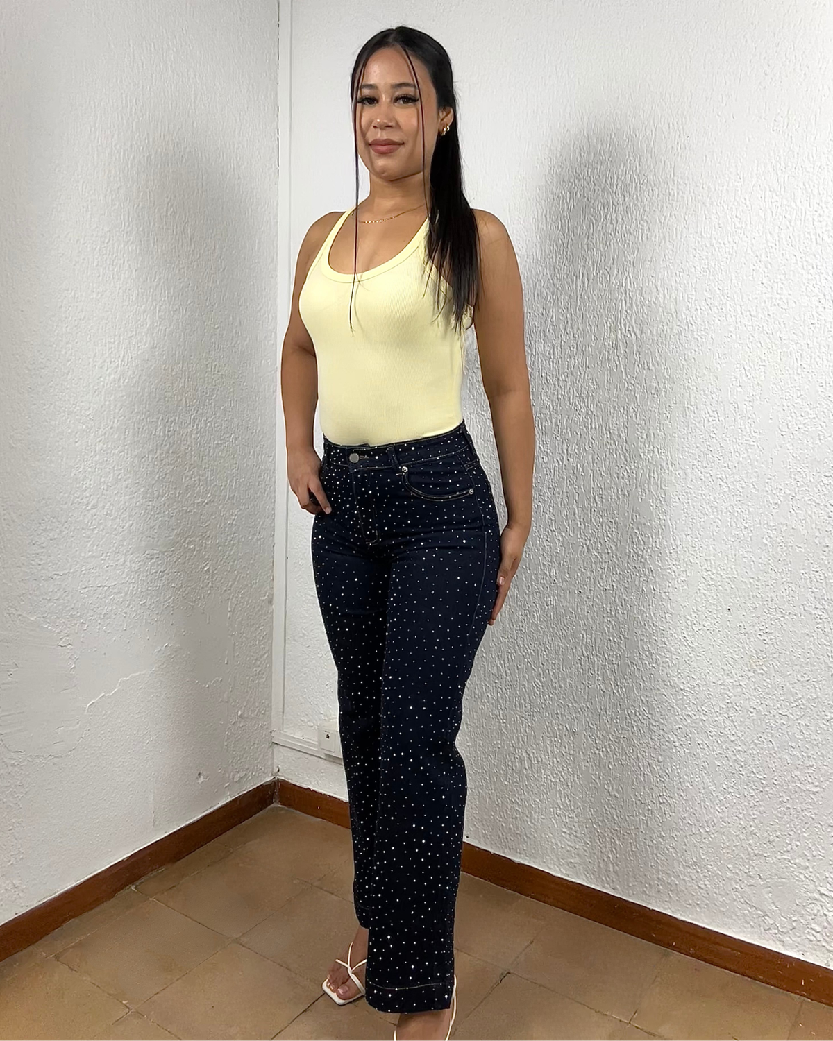 Jeans de Brillos