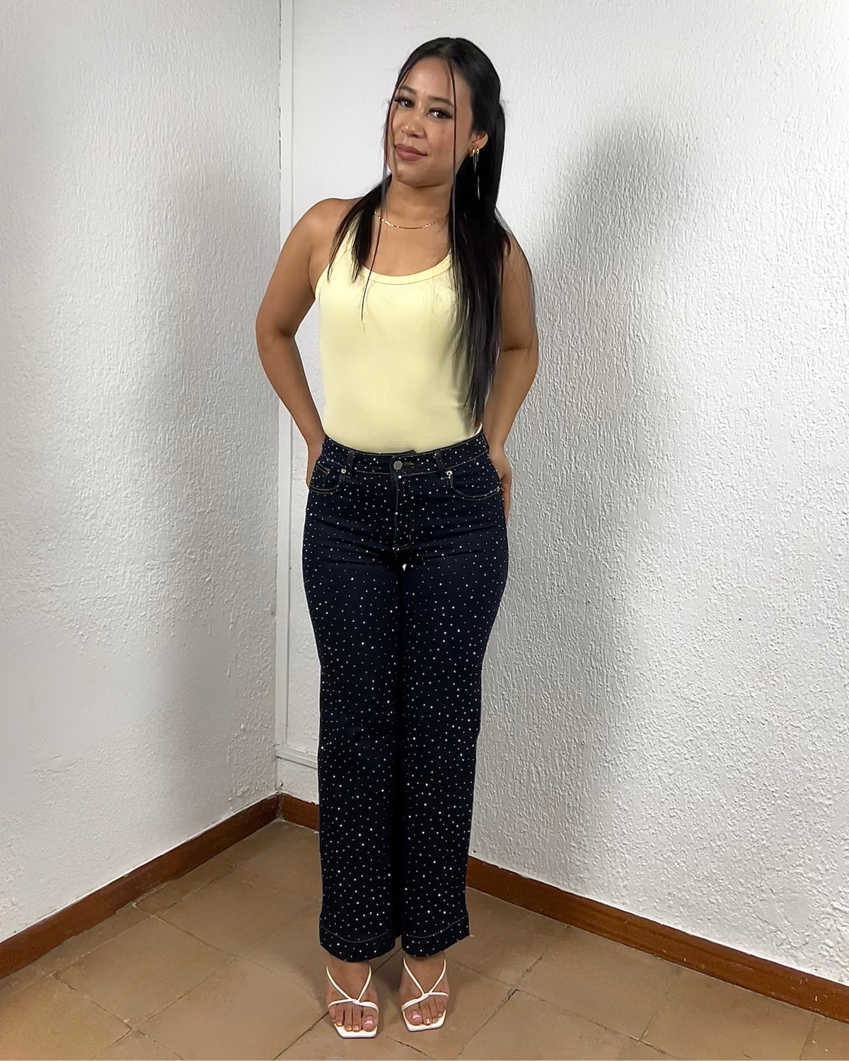 Jeans de Brillos