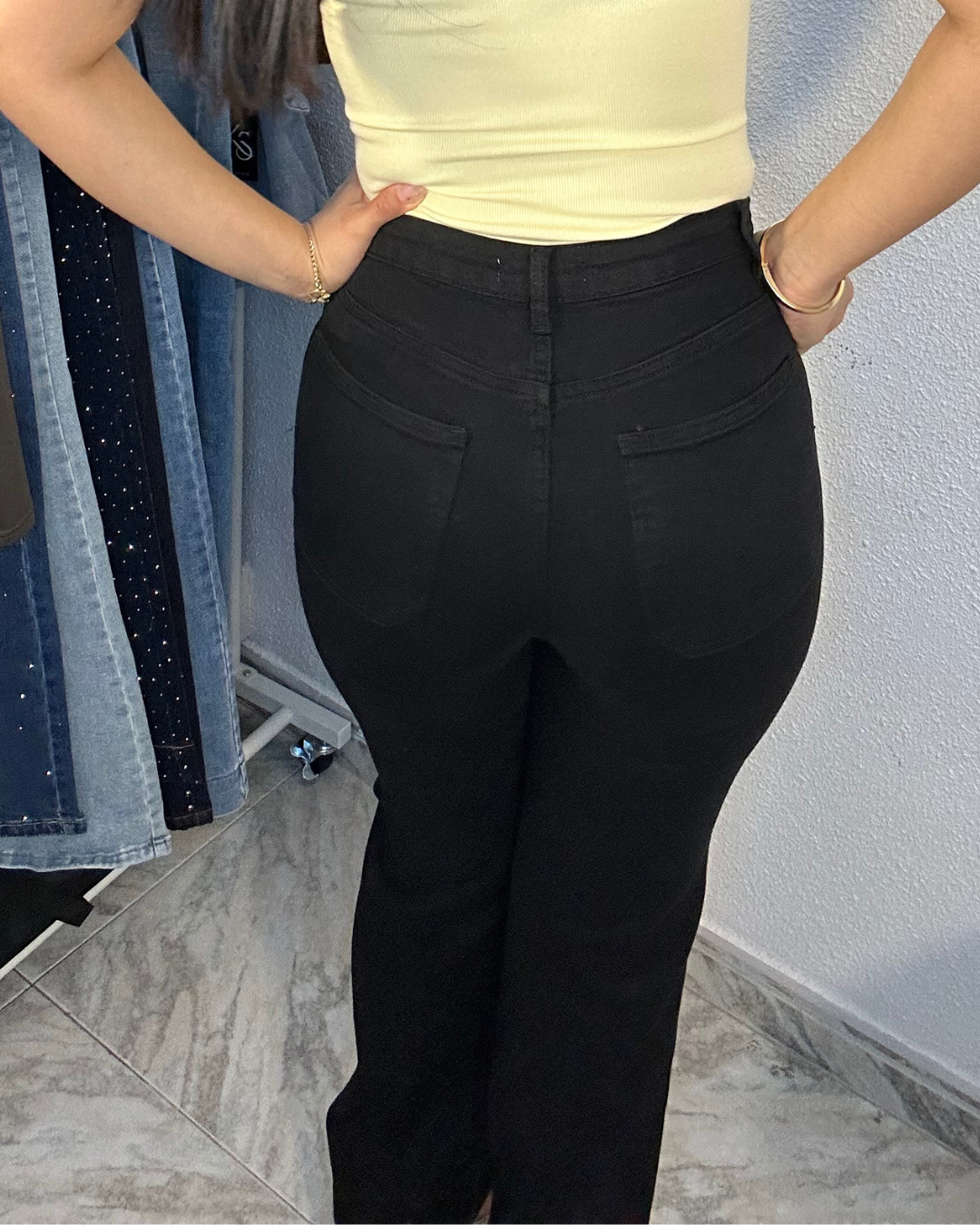 Vaquero Olivia negro