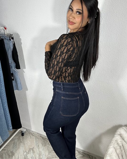 Vaquero Olivia azul oscuro